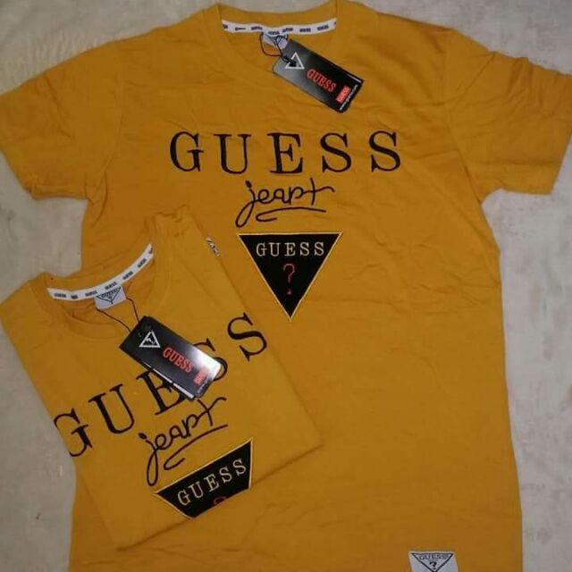 New arrival GUESS T SHIRT FOR MEN WOMEN Shopee Philippines