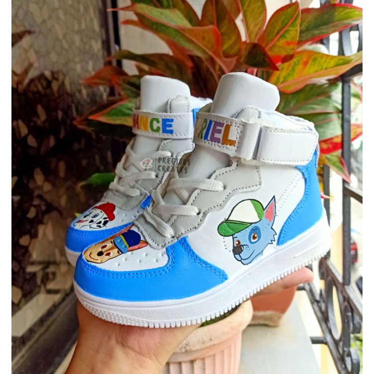 Paw patrol custom store shoes