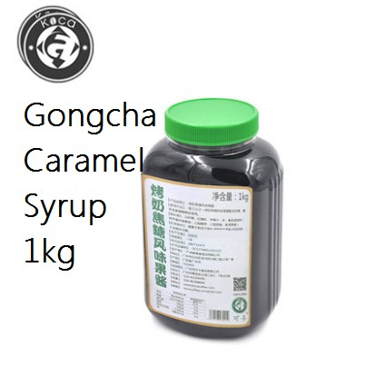 Caramel Syrup 1 kg Gongcha Koca Milk Tea Caramelized Sugar Syrup