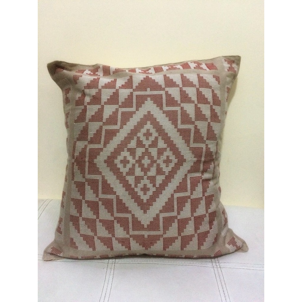 Two tone shop pillow case