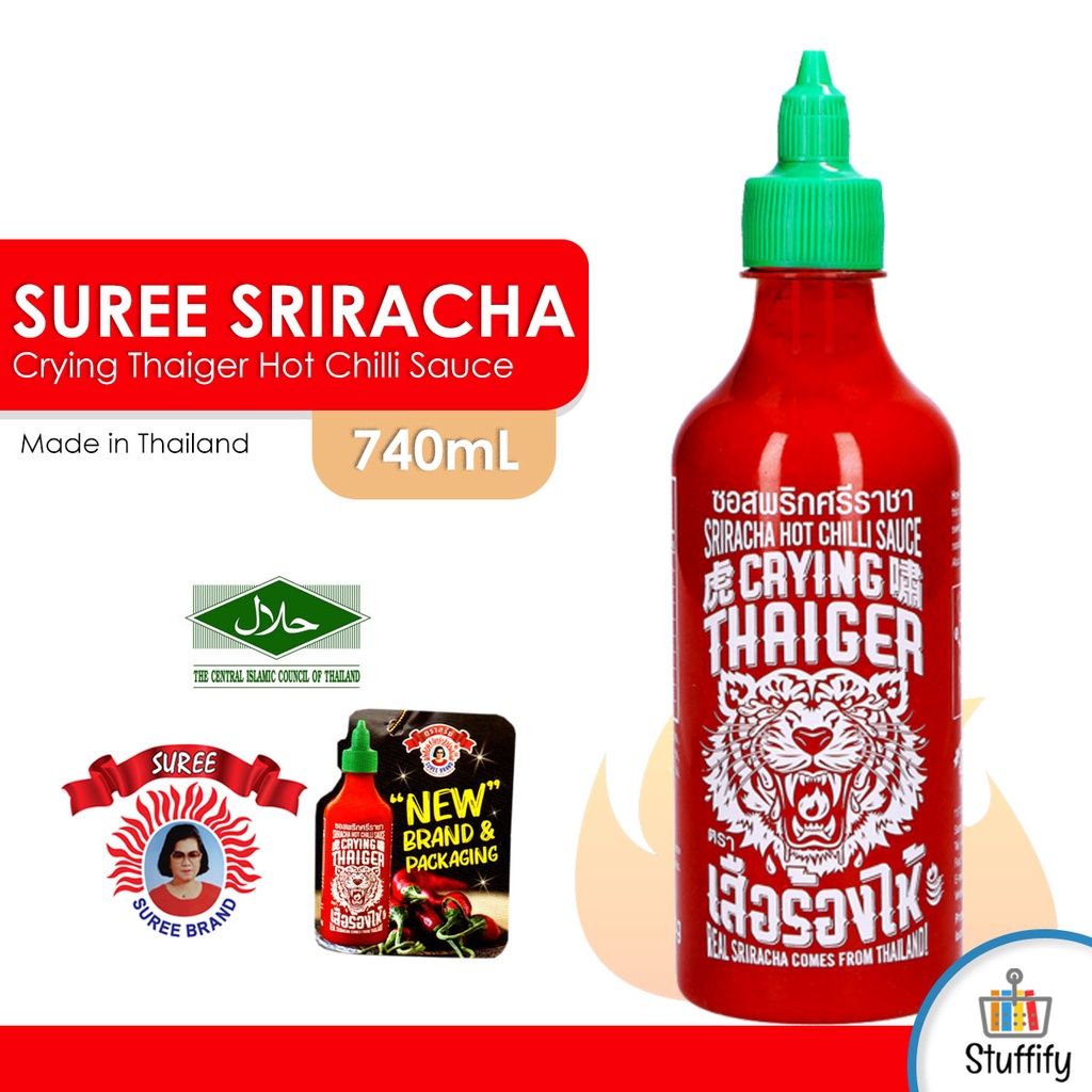 Crying Thaiger sauce sriracha avec mayonnaise au chili 440ml