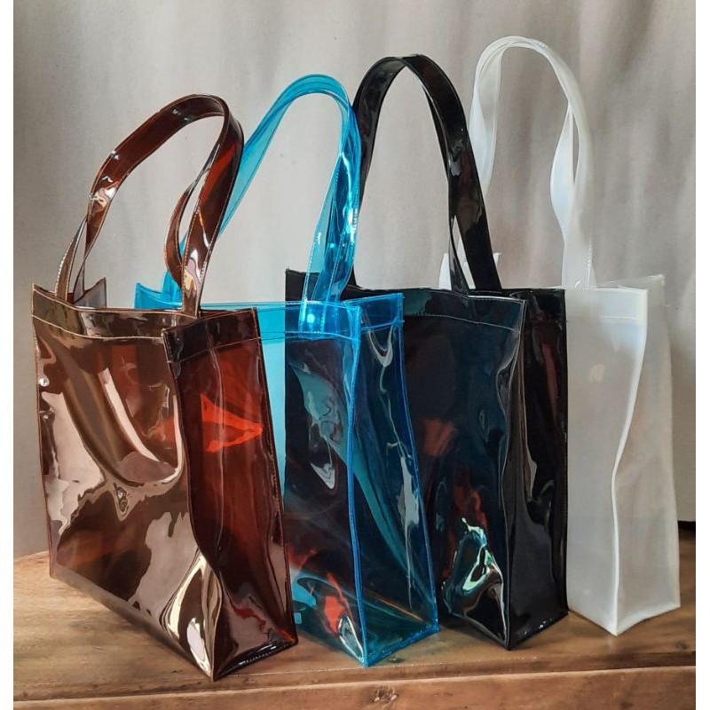 Shopee store transparent bag