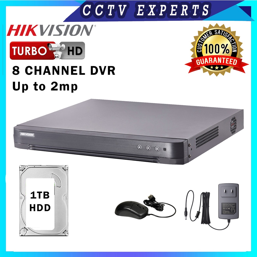 8 channel best sale dvr hikvision 2mp