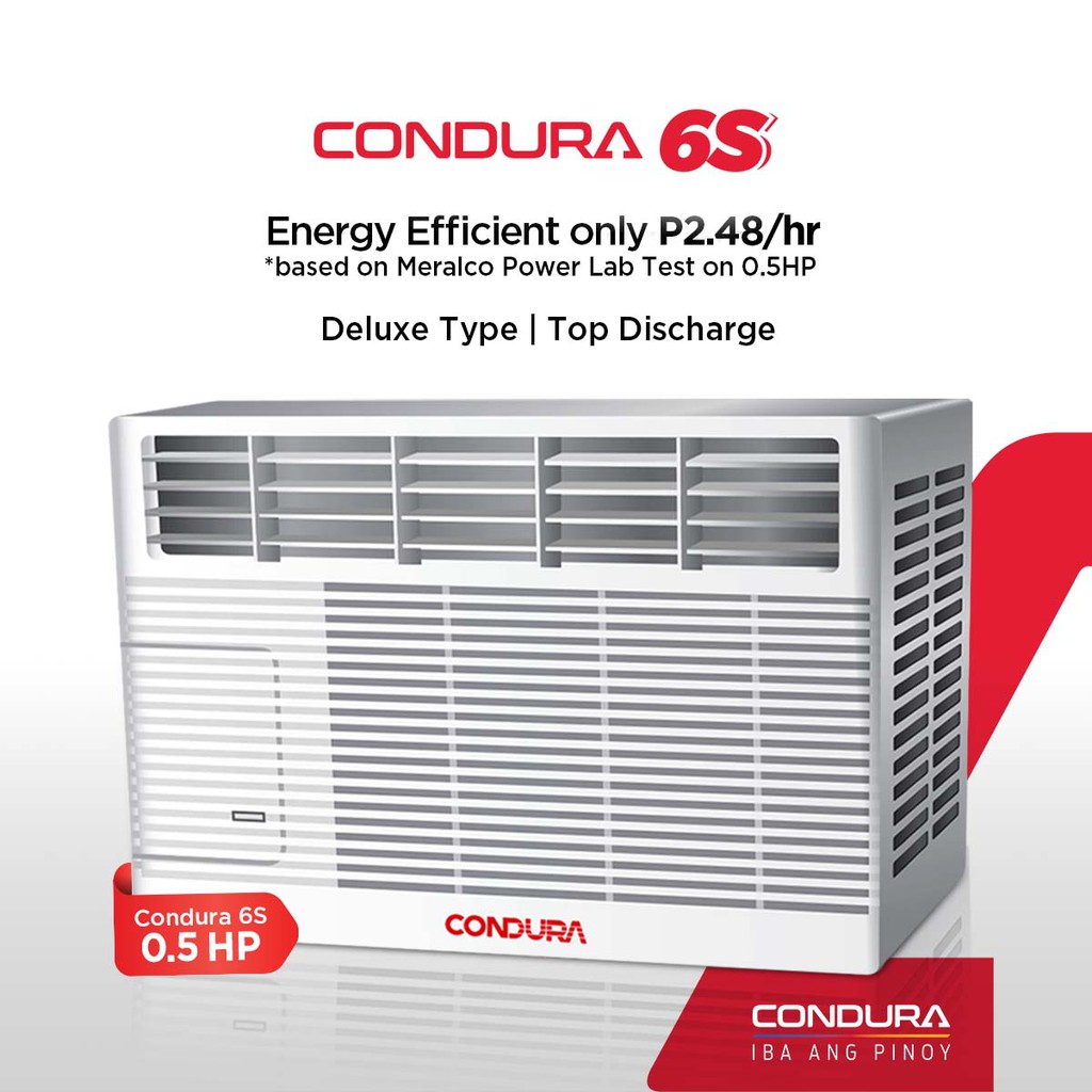 Condura 6S Window Type RDS Cafe Facebook