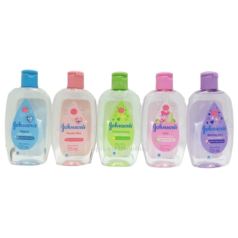 Johnsons Baby Cologne 125ml - Heaven Regular Powder Mist Morning