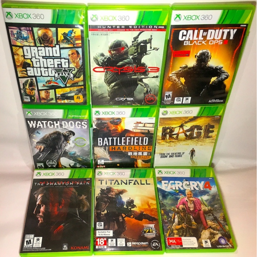 Xbox 360 hot sale games shopee