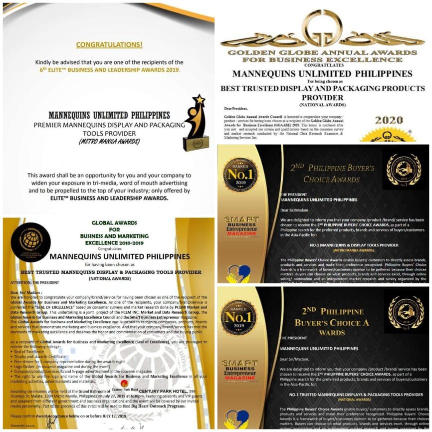 MU Mannequins Unlimited, Online Shop Shopee Philippines