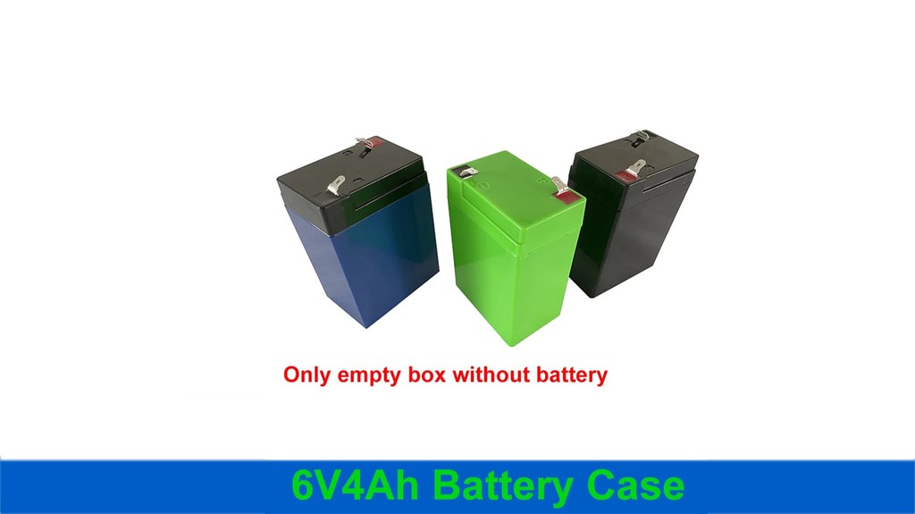 6V 4Ah Battery Case 6V4Ah Empty Box Without Battery 18650 2x3 Holder 2S8A  BMS 6V 6.4