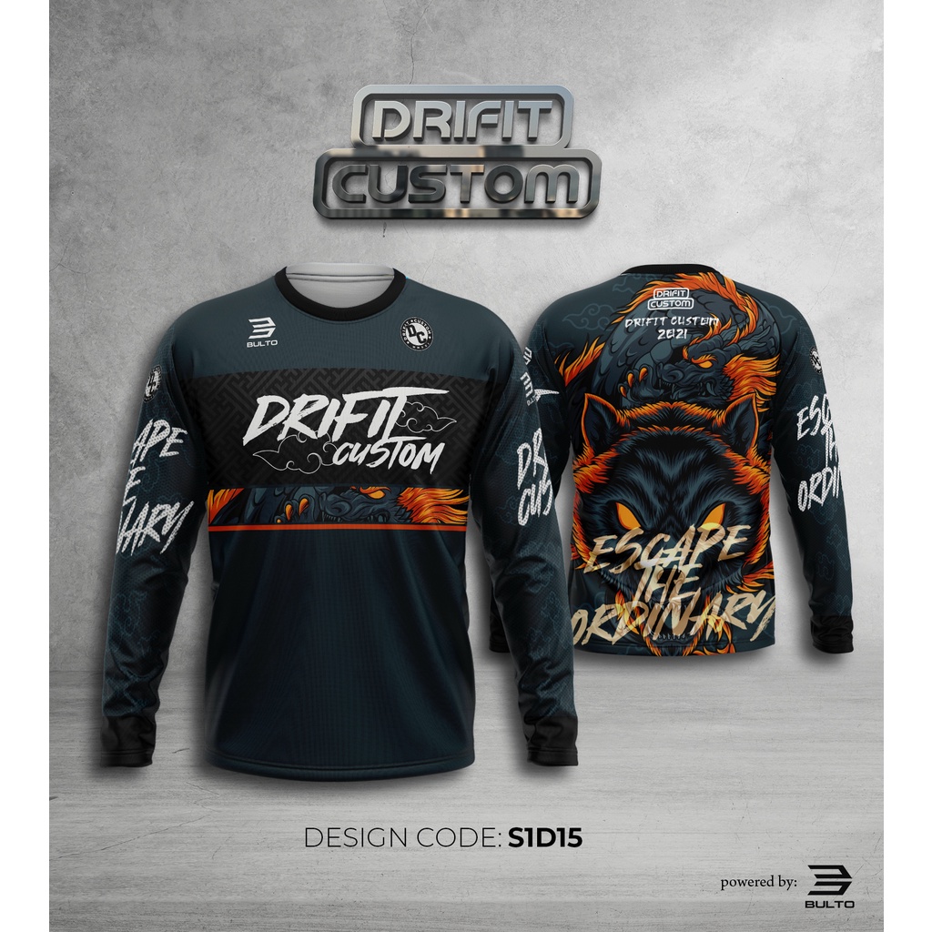 Design long sleeve dri fit shirts online