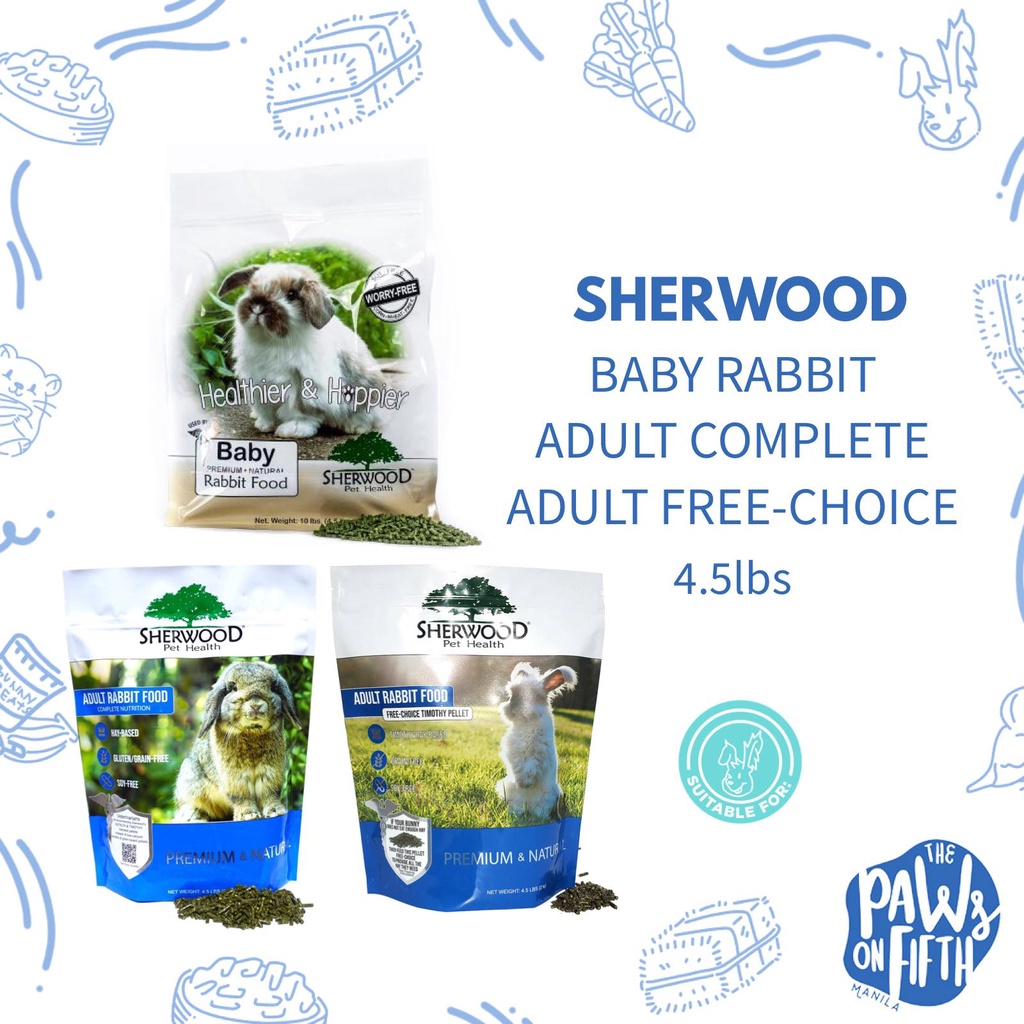 Sherwood on sale rabbit food