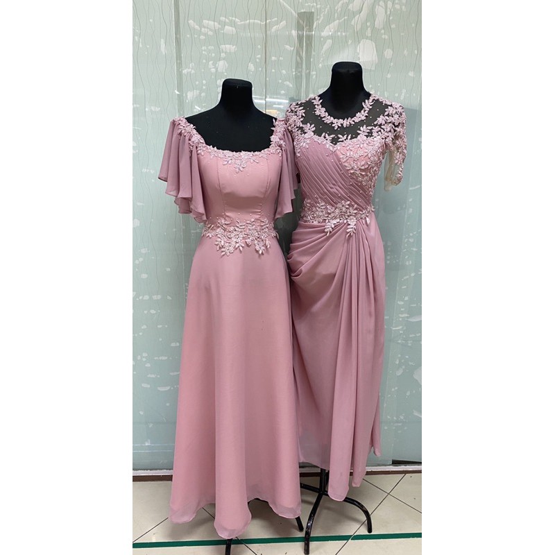 Gown for sponsor in wedding sale