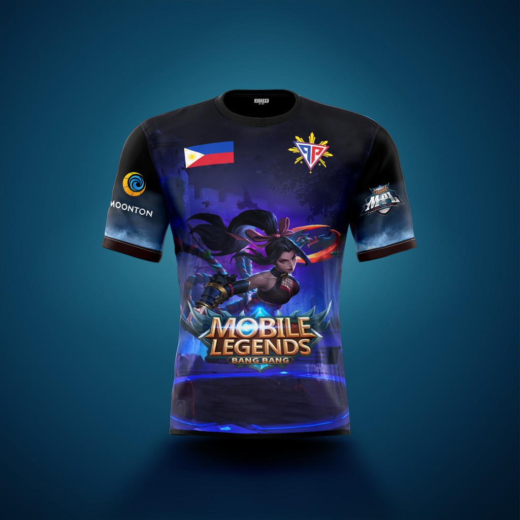 Mobile legends store shirt design