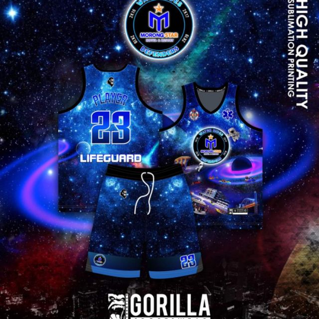 Galaxy best sale basketball jersey