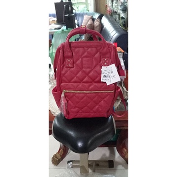 Original Anello Mini Quilted Backpack. Shopee Philippines