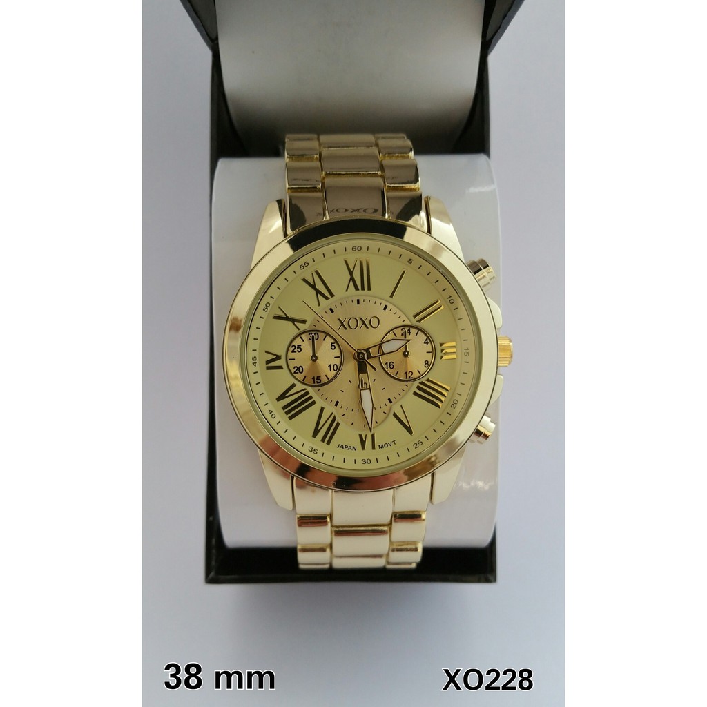 Xoxo discount gold watch