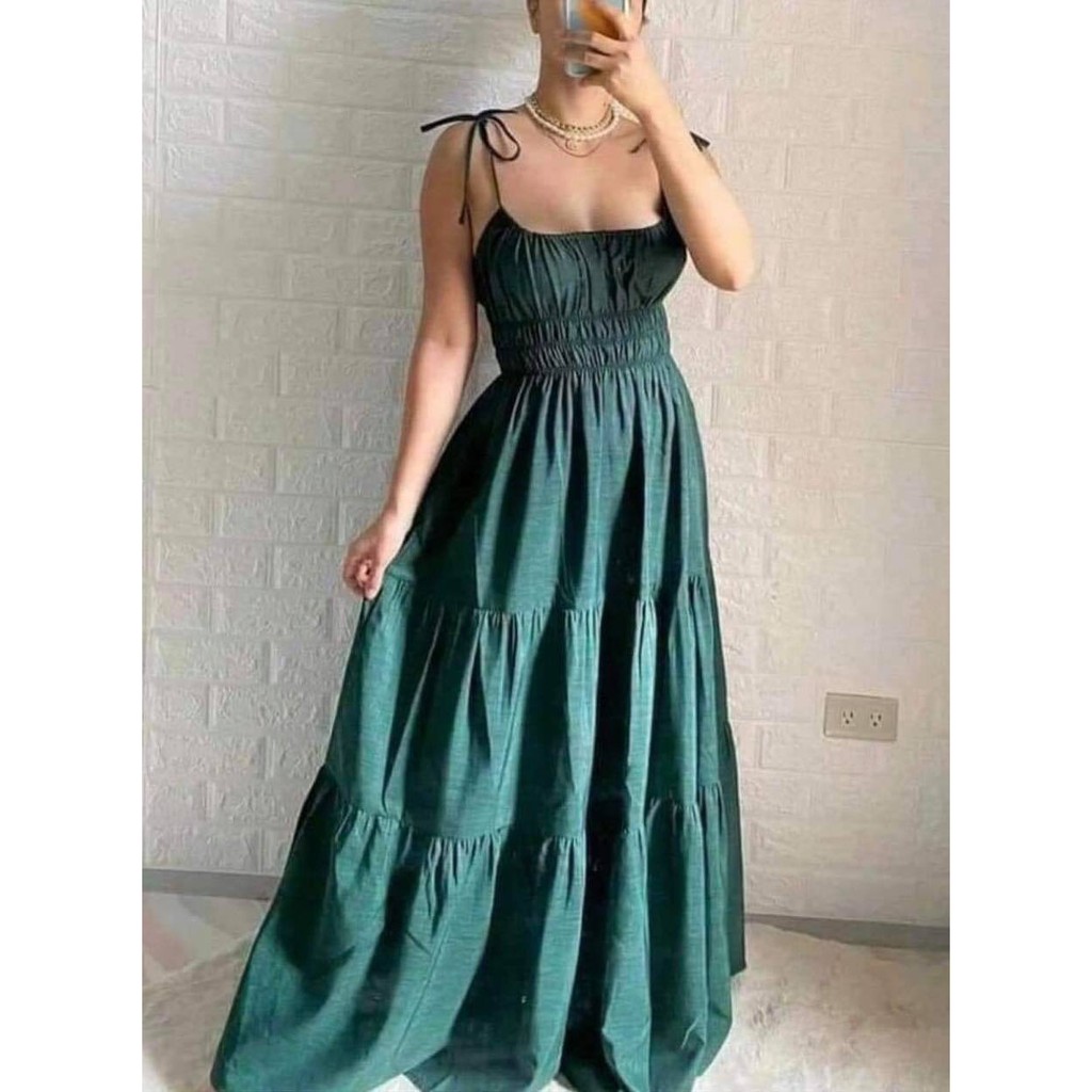 Long dress outlet shopee