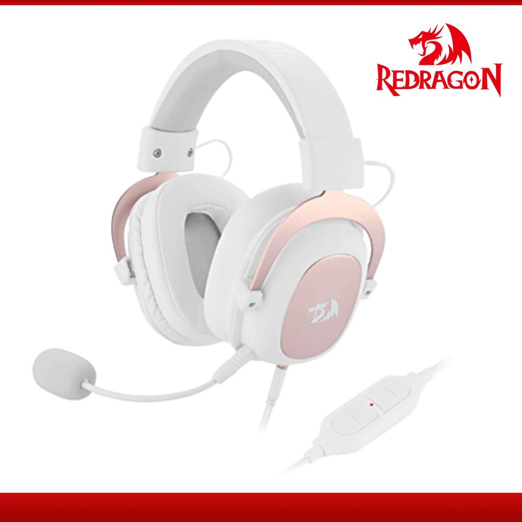 Redragon Gaming Headset Zeus 2 All In One H510 White Shopee