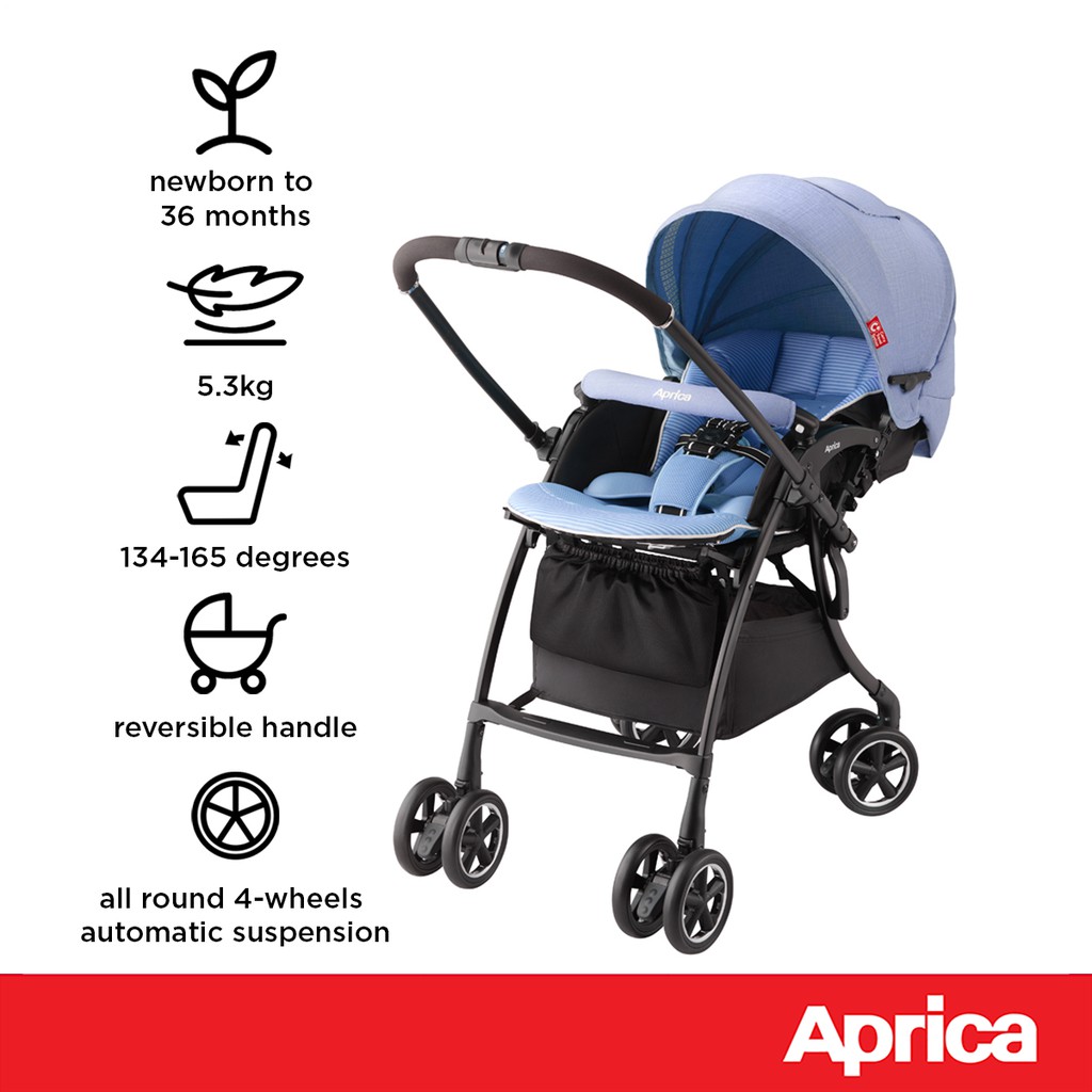 Aprica 2024 stroller luxuna