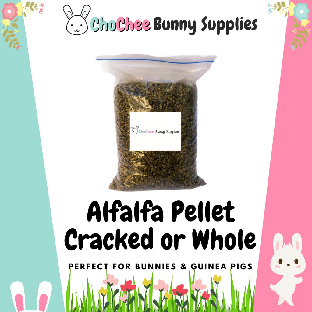 Alfalfa pellets for outlet bunnies