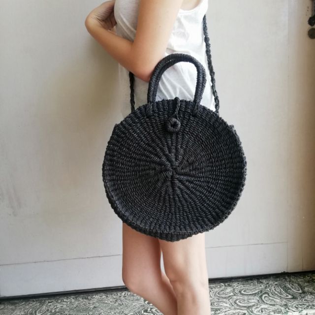Round Abaca Bag | Shopee Philippines