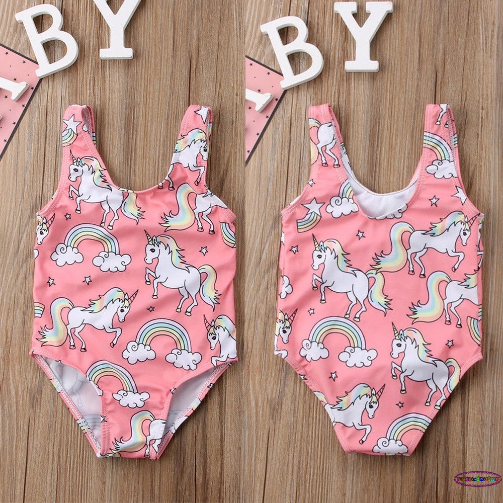 Little girl unicorn hot sale bathing suit