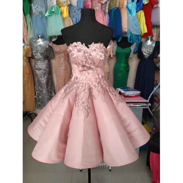 Cocktail dress outlet blush pink