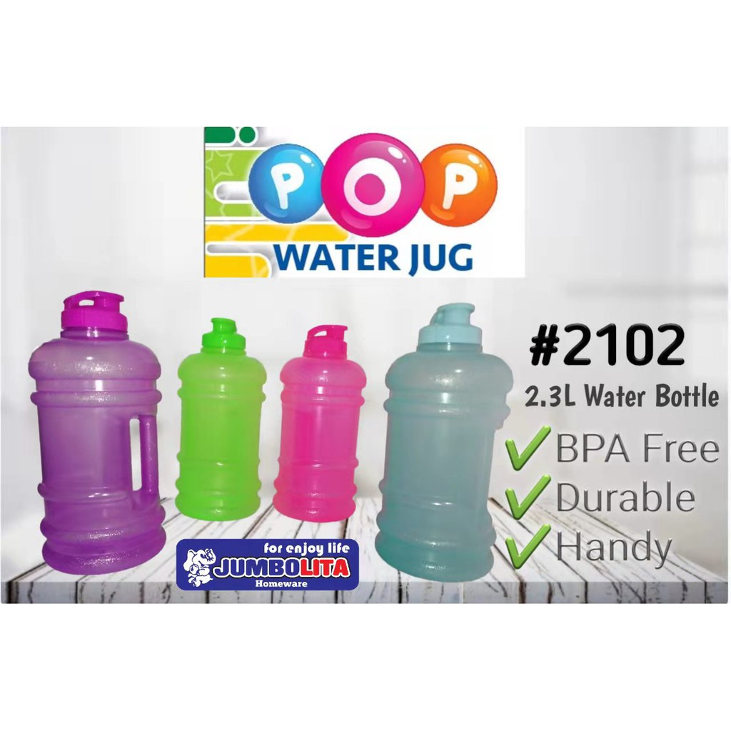 New 2.2L Gym Large Bpa Free Sport Gym Training Drink Water Camping