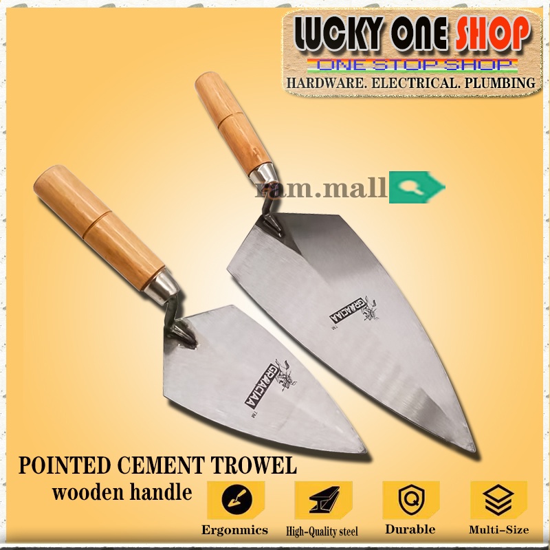 Cement Trowel with Wooden Handle L.D 6