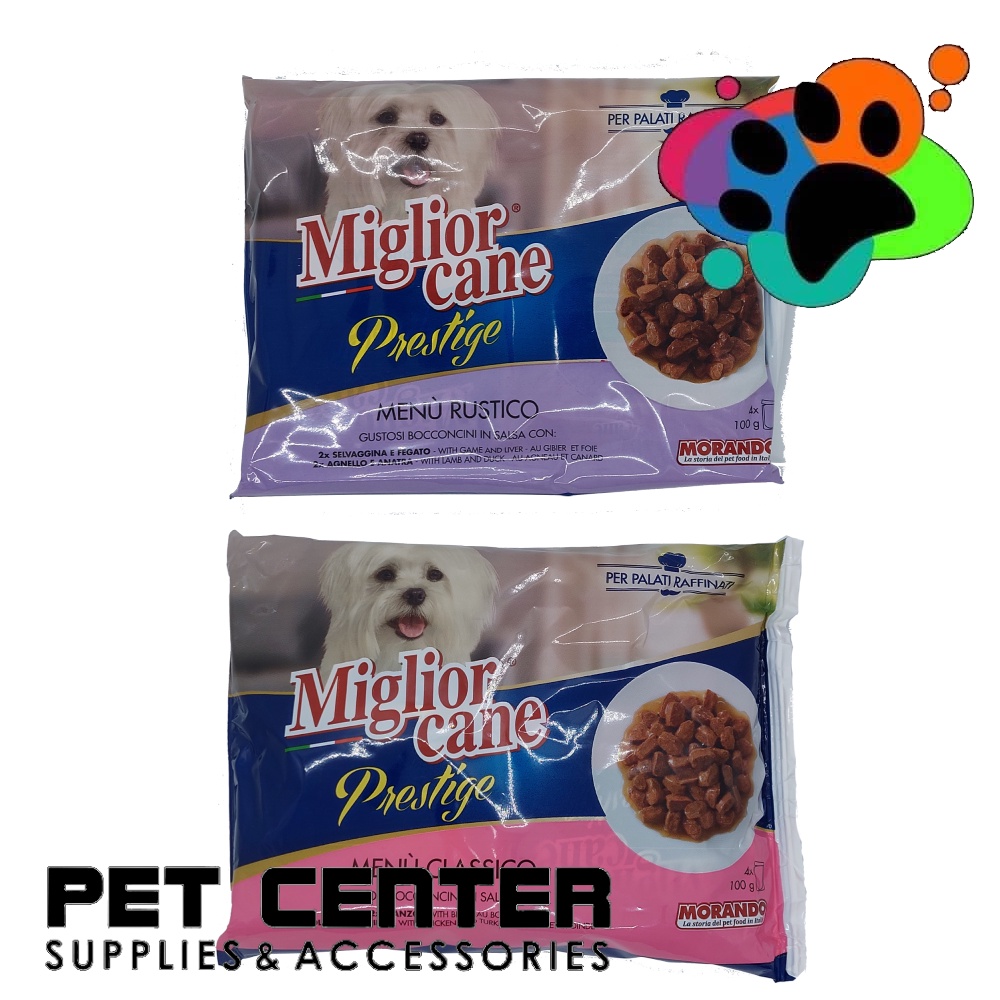 Miglior Cane Prestige Pouch Wet Food for Dogs 4 x 100G