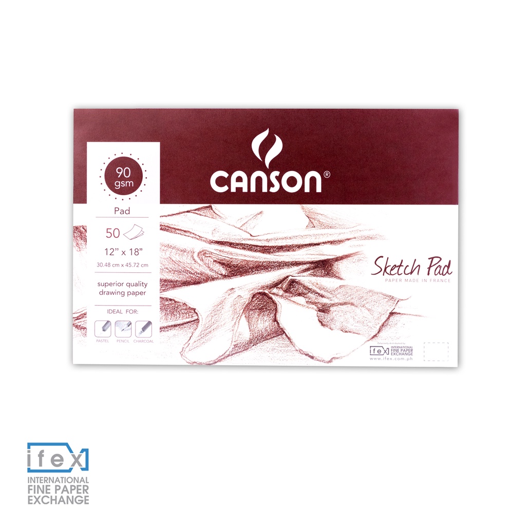 Canson Balloon Sketch Pad 90gsm - 24sh