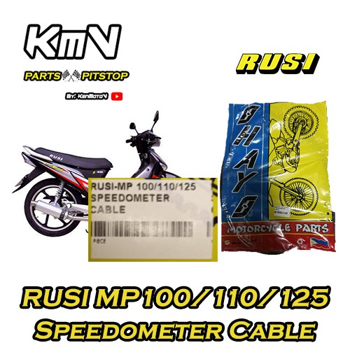 RUSI MP100 110 125 Speedometer Cable Shopee Philippines