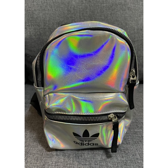 Adidas holographic mini online backpack