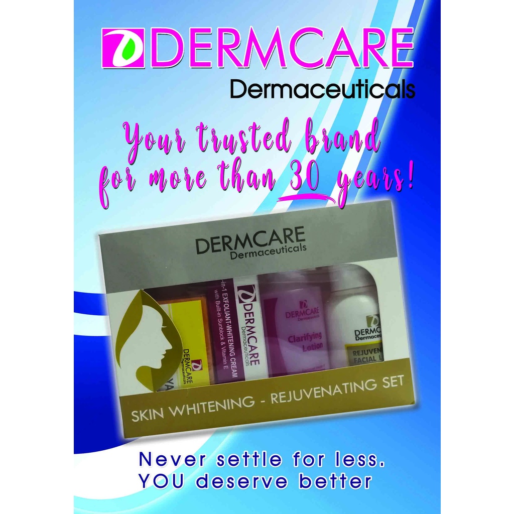 AUTHENTIC Dermcare Skin Whitening Rejuvenating Set