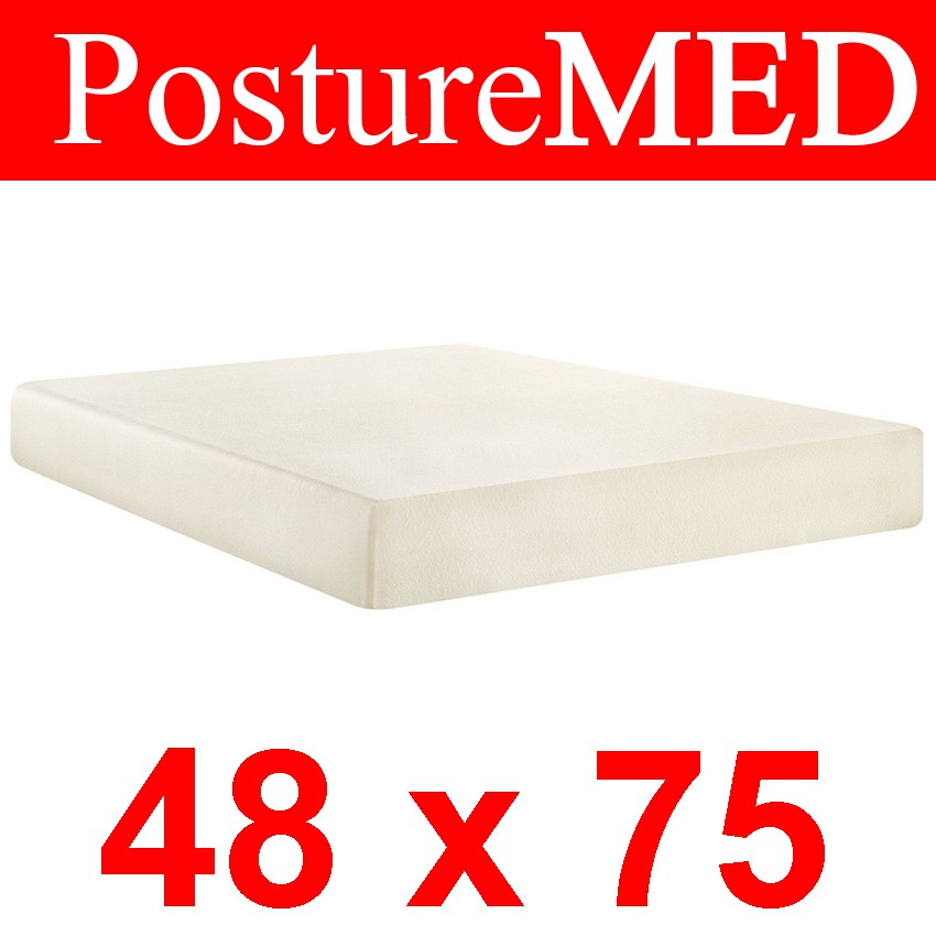 48x75 memory deals foam mattress