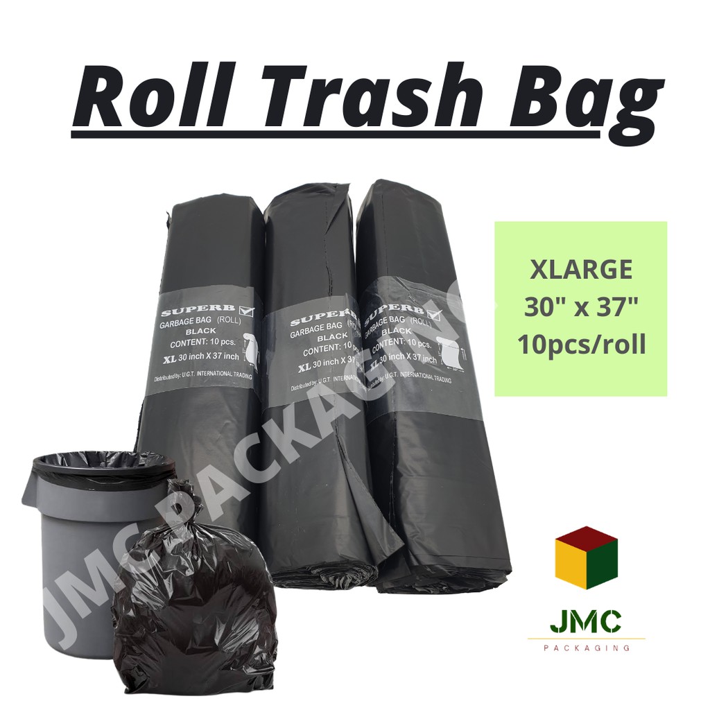 Garbage bags XL  10pcs per Roll for PHP44.64 available at Shoppable  Philippines B2B Marketplace