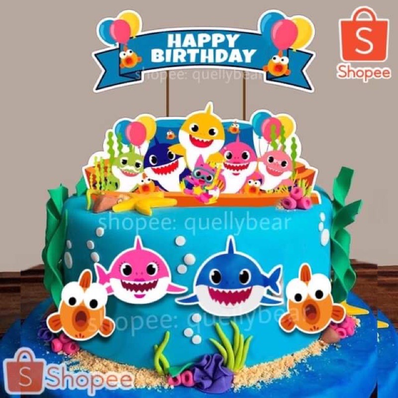 Baby shark cake pan sale