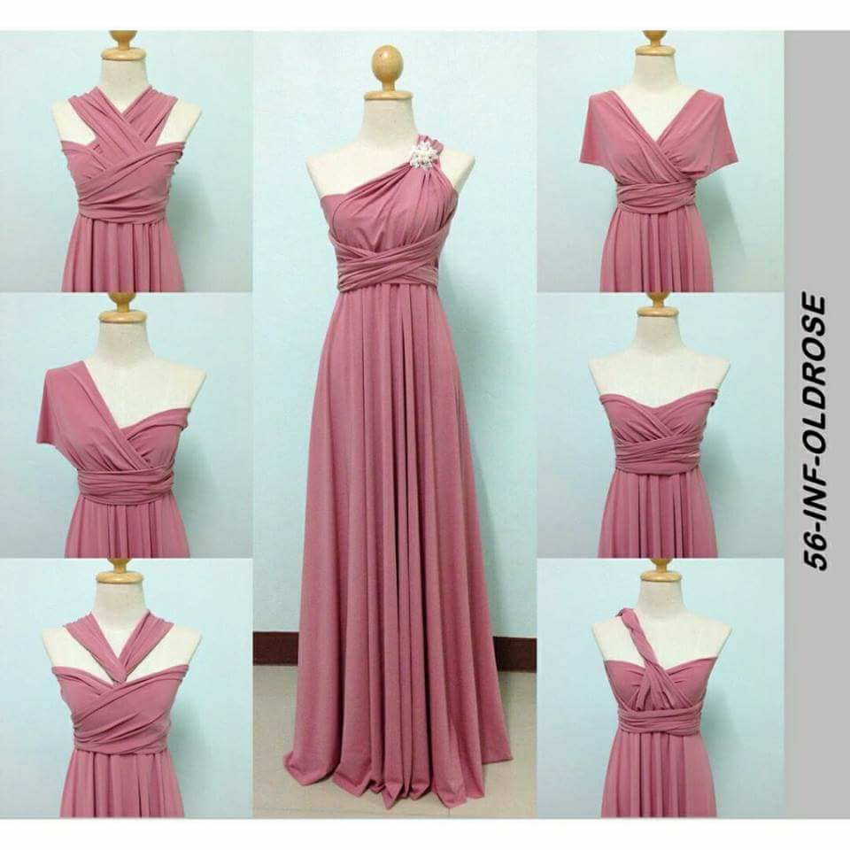 Old rose 2024 maxi dress