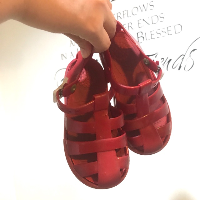 Baby d&g best sale jelly shoes