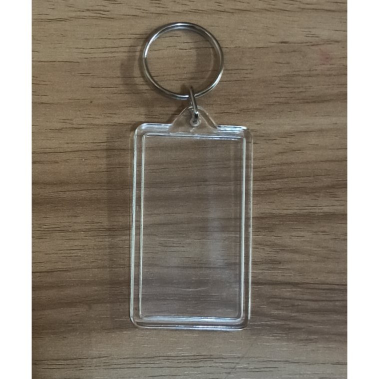 Clear photo clearance keychain