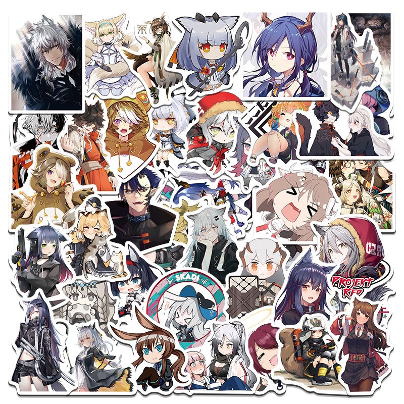 50pcs Alphabet Lore Stickers toys Kawaii Anime Stickers No Repeat
