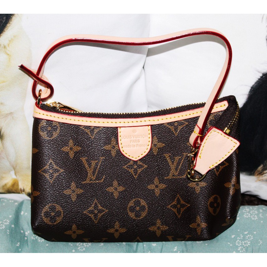 LV Louis Vuitton Mini Delightful Pochette Chain Bag 5.0 Shopee