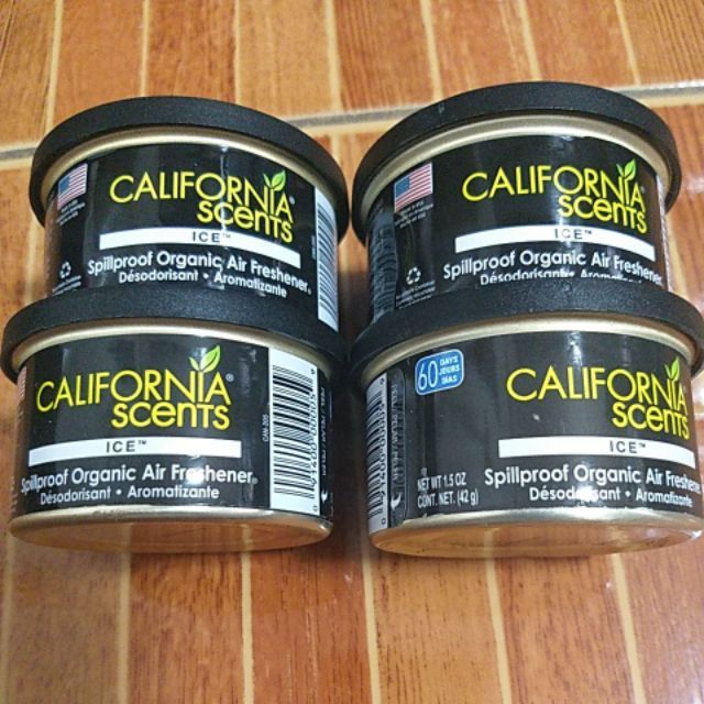 California Scents Car Freshener Scents - Ice