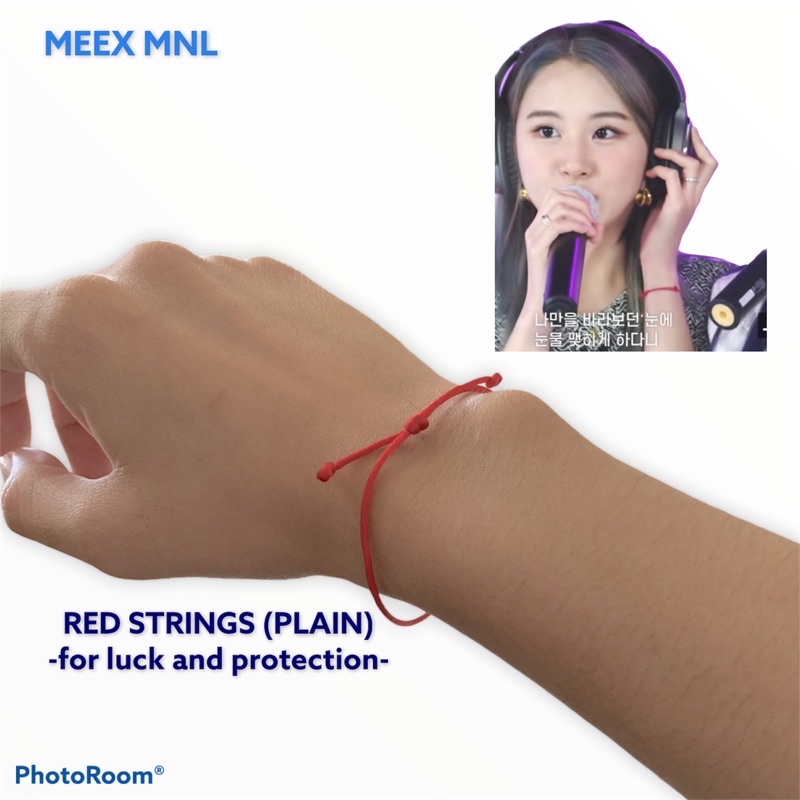 red string