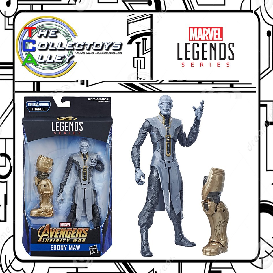 Ebony maw action online figure marvel legends