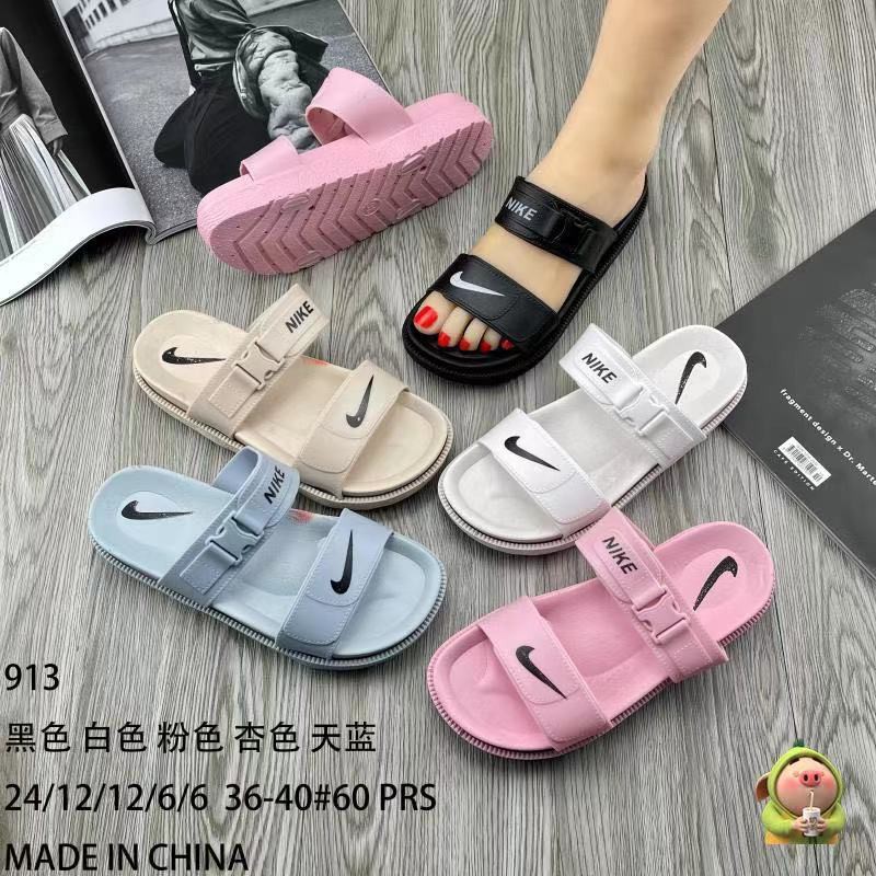 COD nike slipper NEW summer two strap rubber slippers women