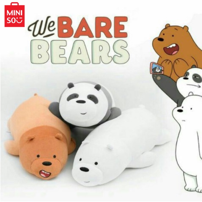 Miniso we bare on sale bears stuffed toy