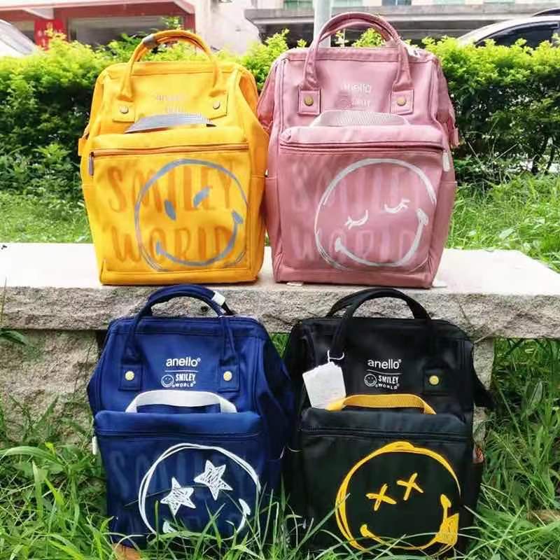 Yellow cheap anello backpack