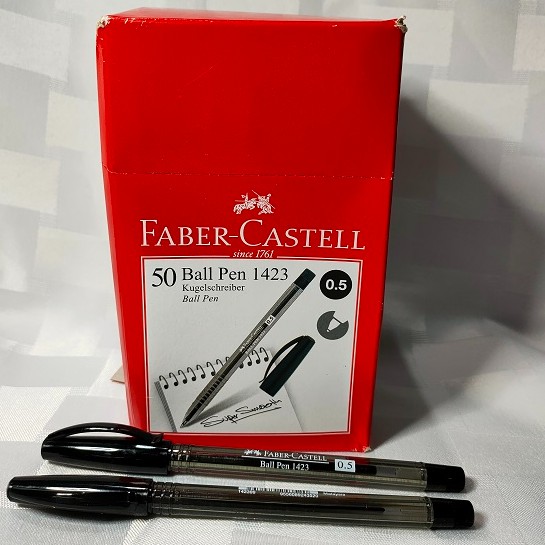 FABER CASTELL BALLPEN 50PCS 1 BOX SOLD PER BOX Shopee