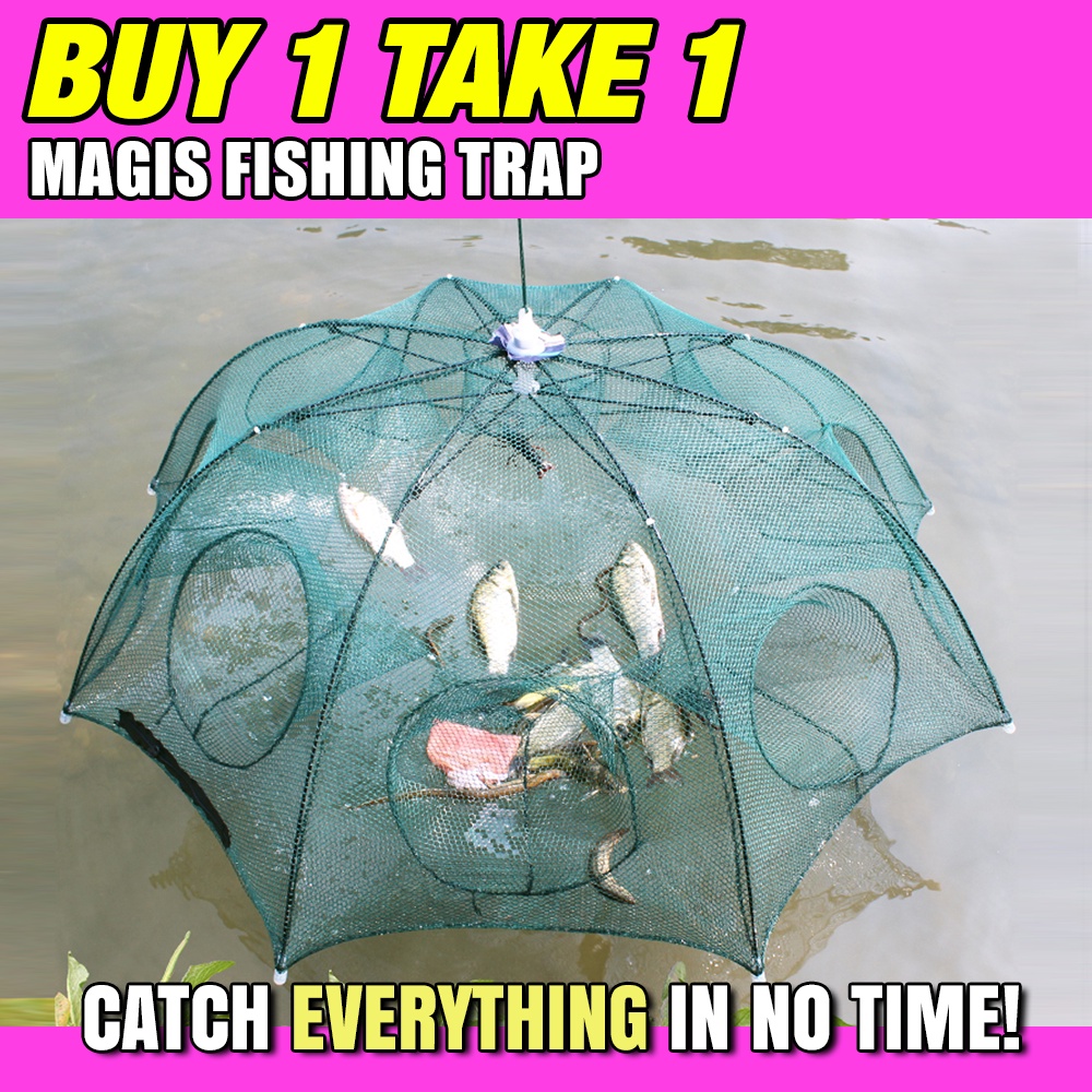 Buy 1 Take 1 Magic Fishing Net Trap-Crab Fish Trap Foldable