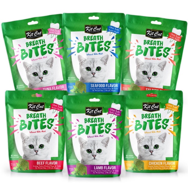 Cat treats to hotsell help with bad breath